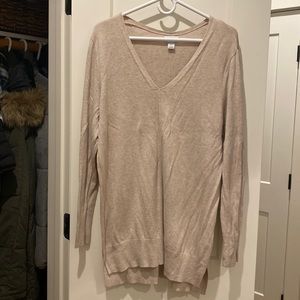 Old navy tan sweater, XL